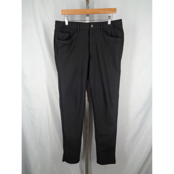 Lululemon Black ABC Classic Fit Pants Size 33 Style LM5ADAS